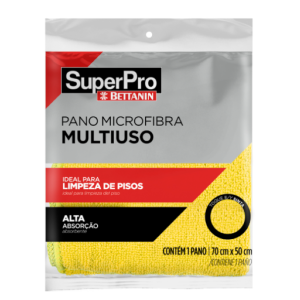 PANO CHAO MICROFIBRA AMARELO 70X50CM