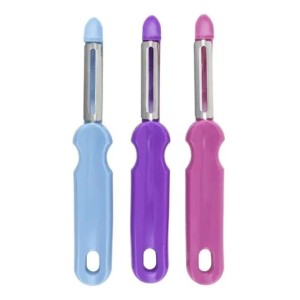 DESCASCADOR DE LEGUMES E FRUTAS VERTICAL DE INOX/PLASTICO